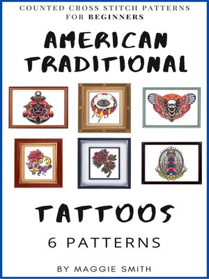 cover image of American Traditional Tattoos Cross Stitch Patterns